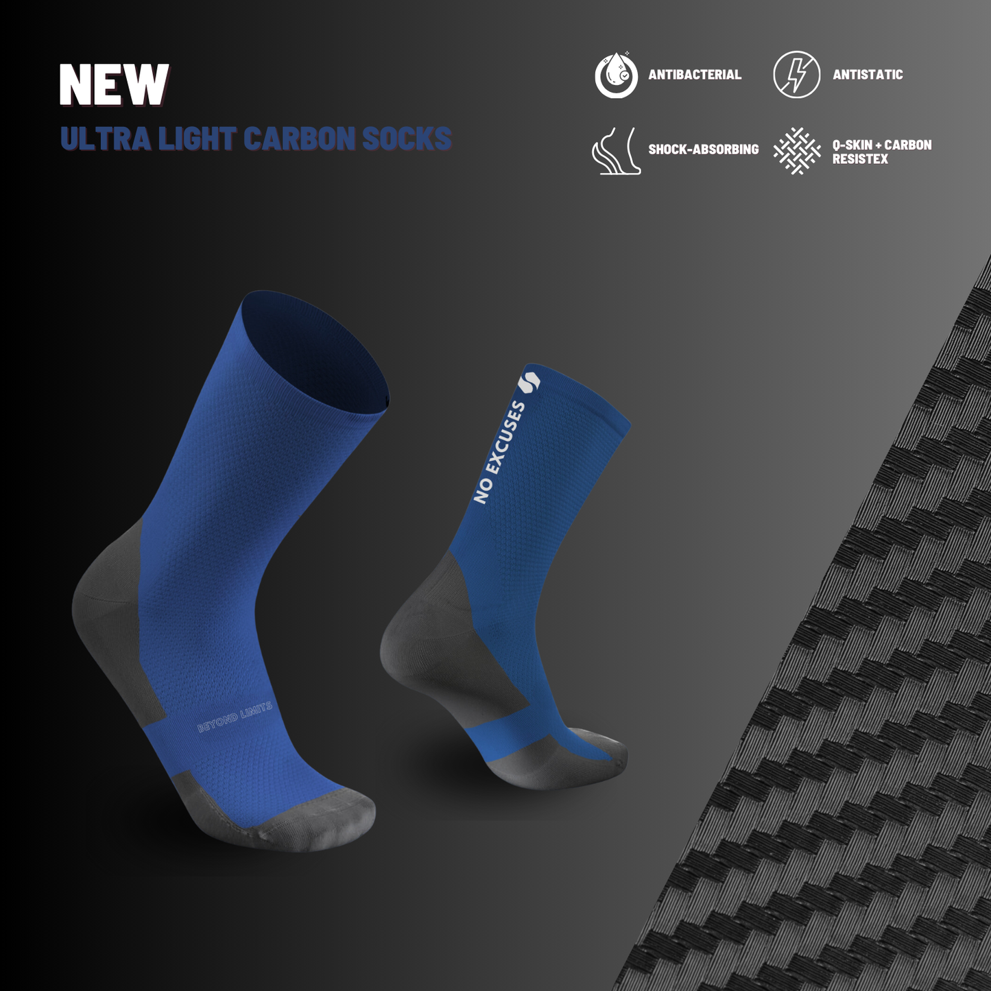 SAISEI ULTRA CARBON NO EXCUSES - Saisei Socks