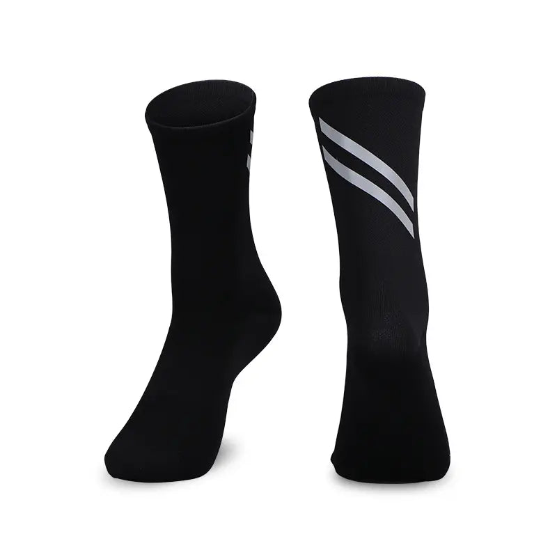 Reflective socks 01 Black Saisei - Saisei Socks