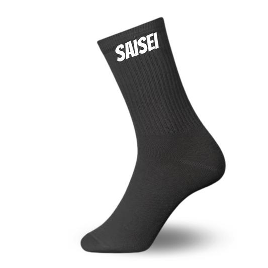 Saisei Black Socks - Saisei Socks