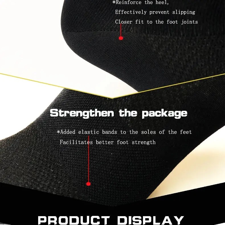 Reflective socks 01 Black Saisei - Saisei Socks