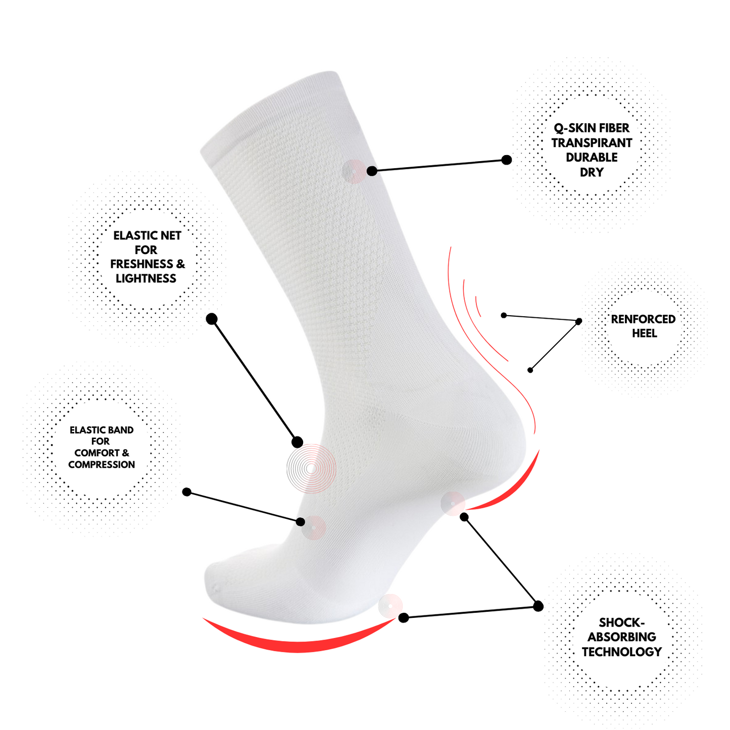 SAISEI PERFORMANCE MONTE GENEROSO - Saisei Socks