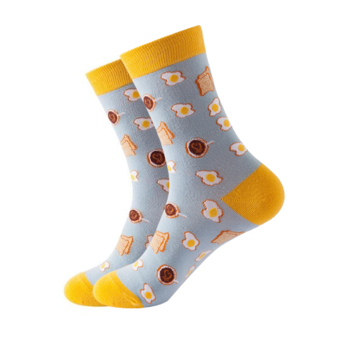 Breakfast Socks - Saisei Socks