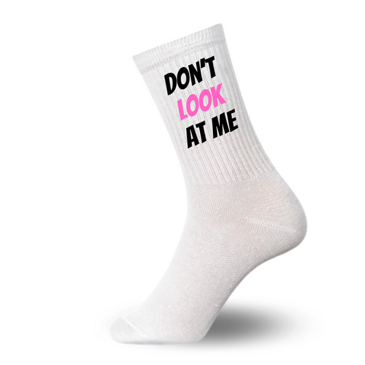 Don’t Look At Me Socks