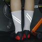 Reflective socks 02 White Saisei