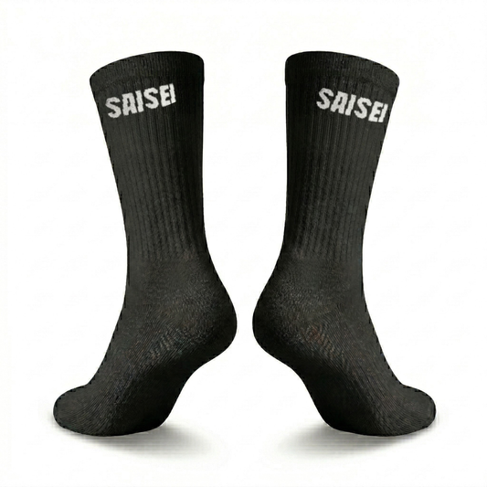 Schwarze Saisei-Socken