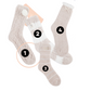 Sleeping winter Socks coffee - Saisei Socks