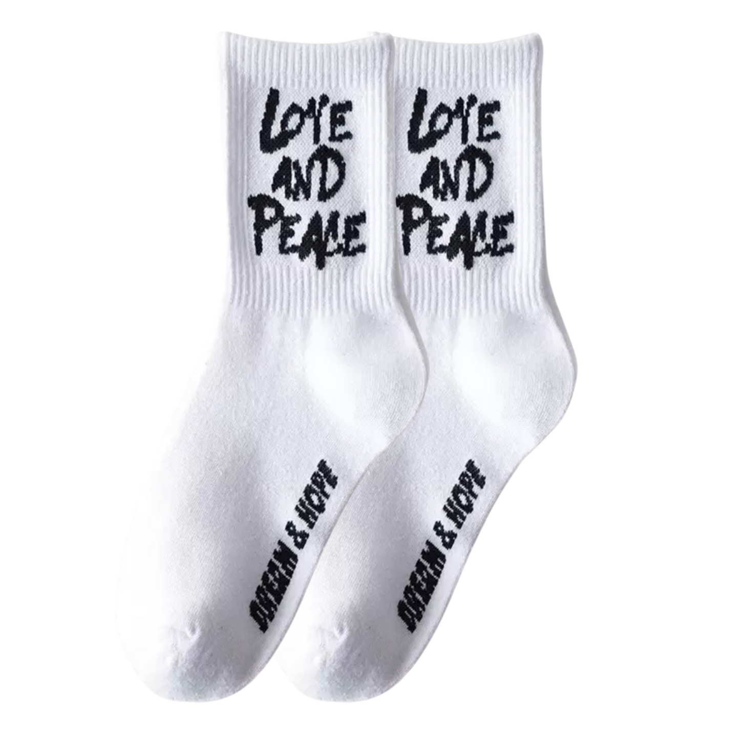 Love and peace socks saisei