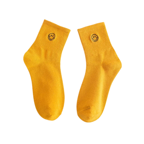 Socks Smile Yellow